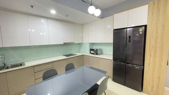 2 bedroom Estella Heights for rent, fully furnished, low floor, simple modern furniture