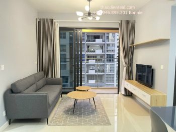 2 bedroom Estella Heights for rent, fully furnished, low floor, simple modern furniture